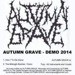 Autumn Grave : Demo 2014